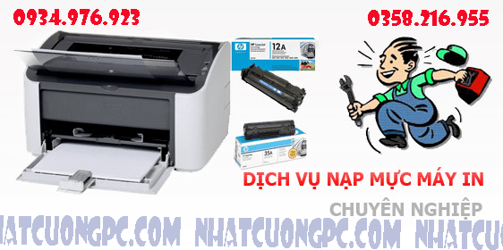 Nạp mực và sửa máy in tại nhà Quận 2 giá rẻ