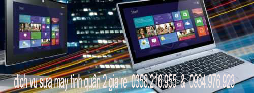 Sửa máy tính quận 2 giá rẻ