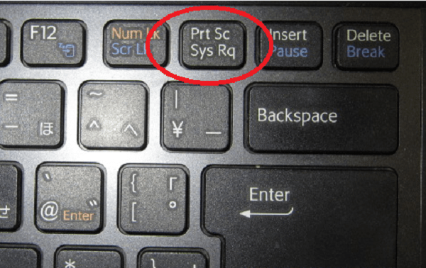 chụp màn hình băng nút (PrintScreen) prtscr