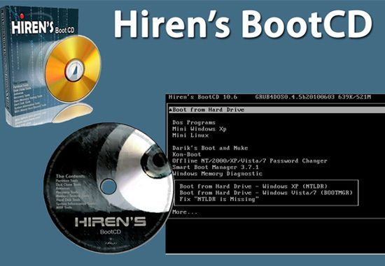 Hiren’s BootCD PE